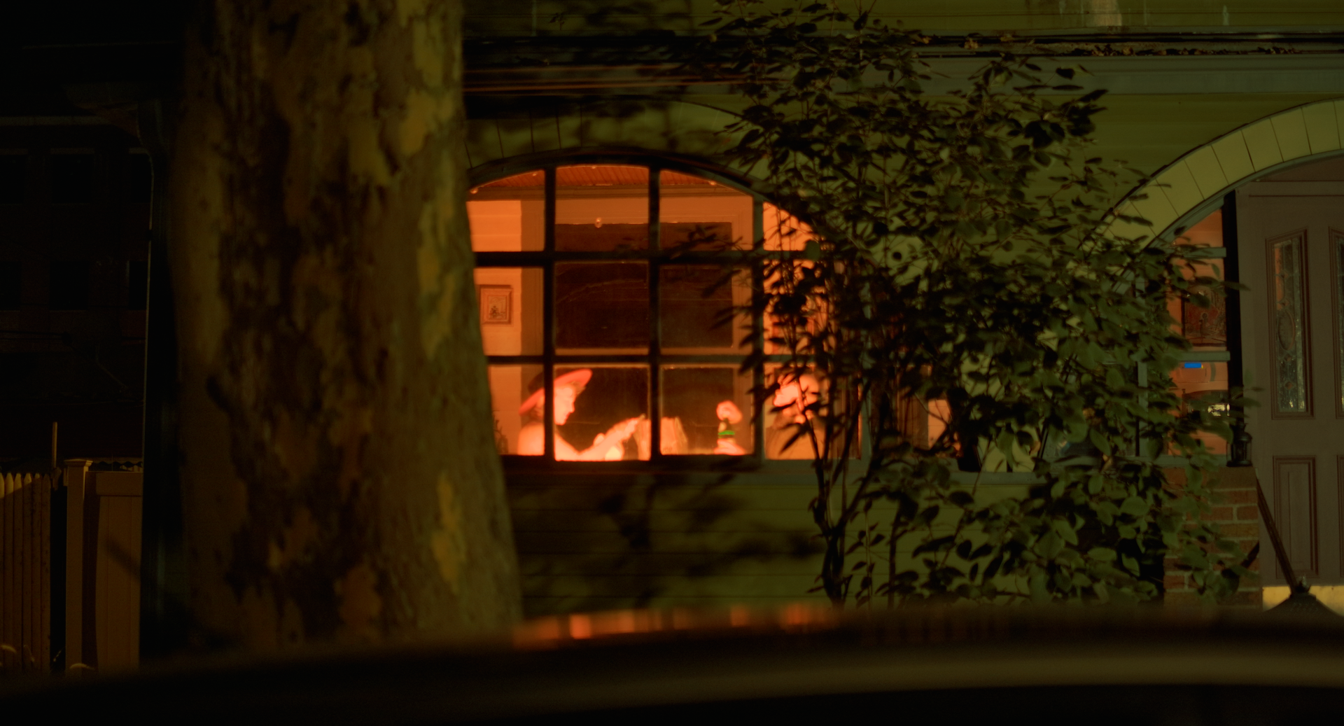 Dinner scene wide shot